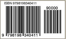 ISBN barcode placeholder