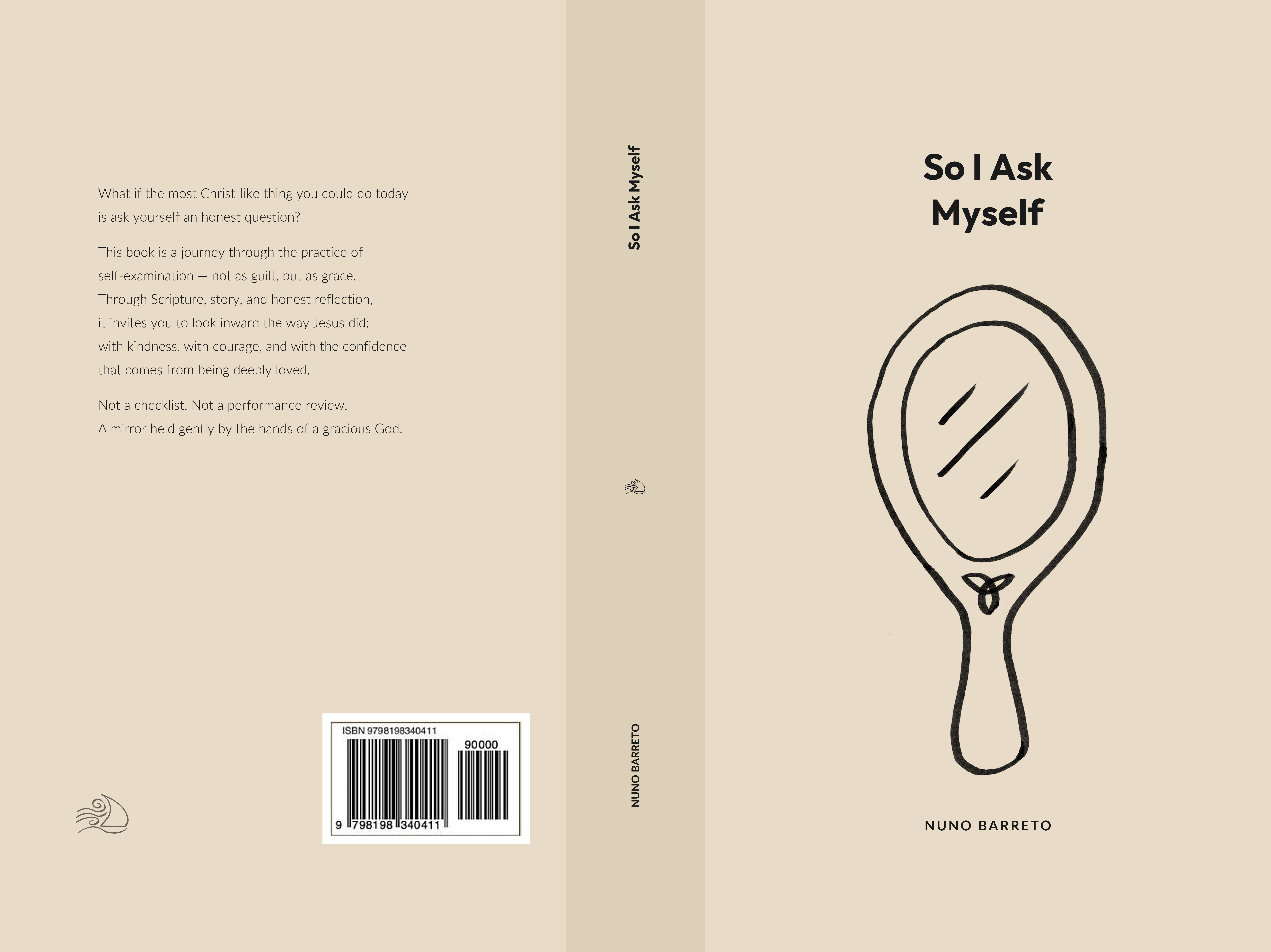 The full case-laminate hardcover wraparound for So I Ask Myself